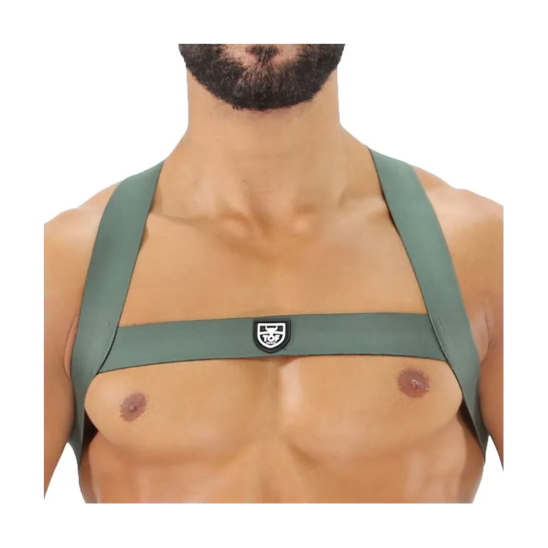 TOF Paris Harnais élastique Fetish X Khaki